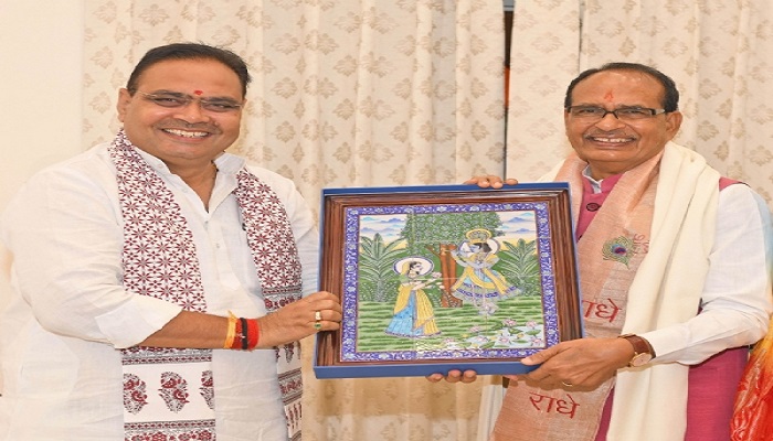 Shivraj Chauhan met CM Bhajanlal Sharma