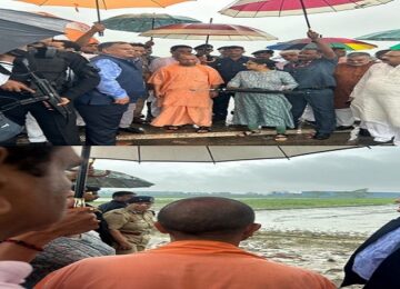 Hathras accident: CM Yogi inspected the spot
