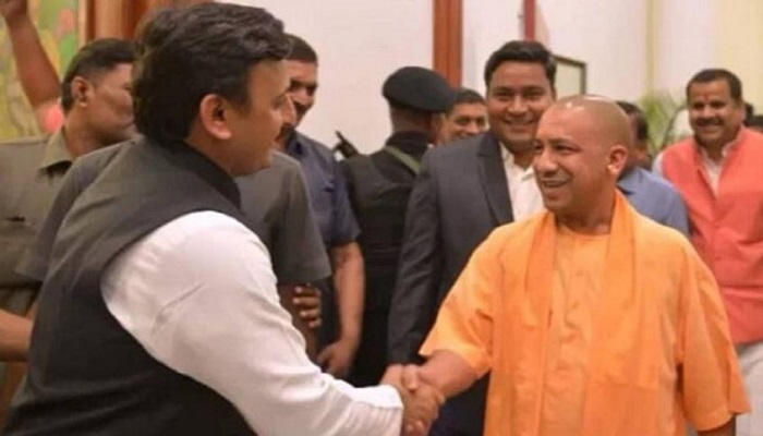 CM Yogi congratulated Akhilesh Yadav on his birthday