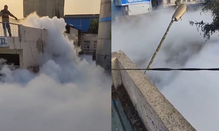 Gas leak in Jaipur's gas filling plant
