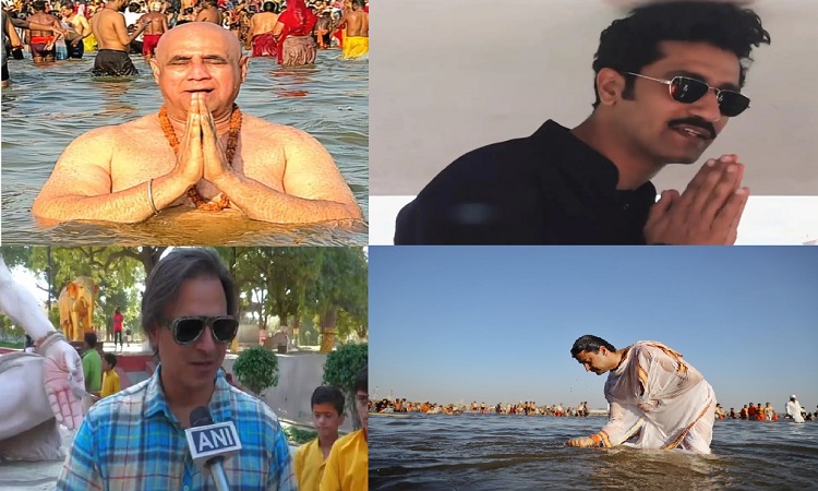 Film stars gathered in Maha Kumbh