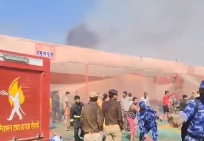 Maha Kumbh Fire