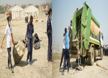 NCC cadets conduct Swachhta Abhiyan in Maha Kumbh