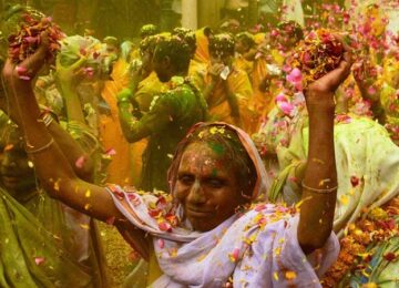 Widow Holi