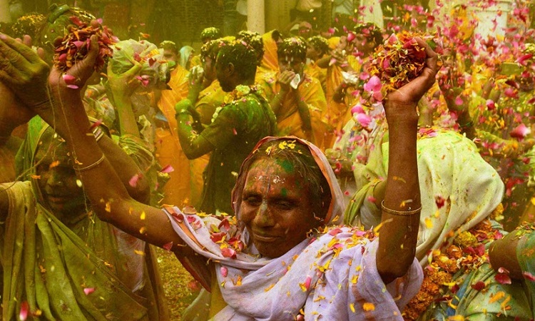 Widow Holi