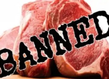 Ban on illegal slaughterhouses and meat sale near religious places