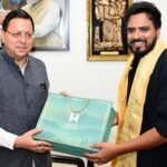 YouTuber Amit Bhadana met CM Dhami