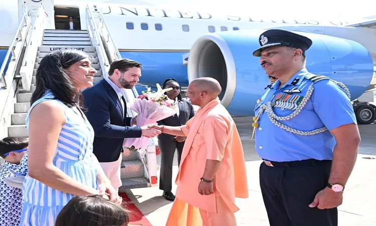 CM Yogi welcomed US Vice President JD Vance