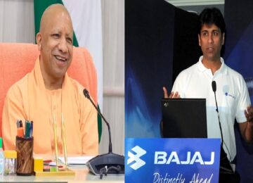 Bajaj Auto MD Rajiv Bajaj praised the efforts of Yogi government