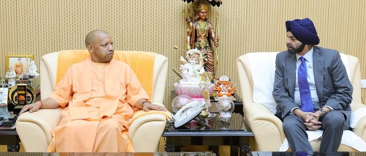 World Bank President Ajay Banga met CM Yogi