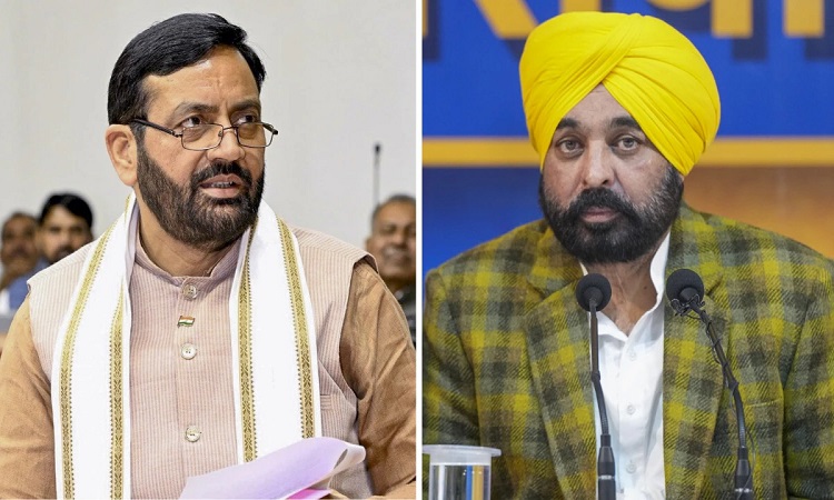CM Nayab Singh Saini-Bagwant Mann