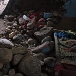 Four died due to house wall collapse