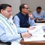 CM Dhami met Union Agriculture and Rural Development Minister Shivraj Singh Chouhan
