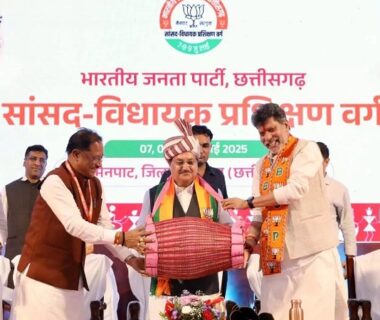 CM Vishnu Dev Sai, JP Nadda