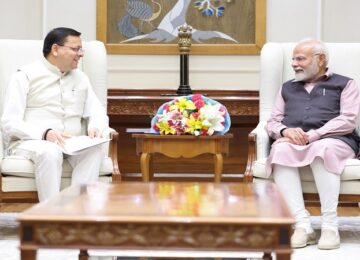 CM Dhami met PM Modi