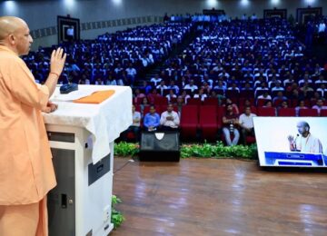 Chief Minister Yogi inaugurated 7 projects in KGMU campus