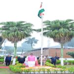 CM Dhami hoisted the tricolor