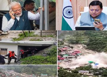 Modi took information about Dharali disaster from CM Dhami