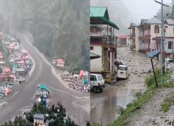 Cloudburst in Harshil of Uttarkashi