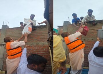 Relief operations on war footing in flood affected districts
