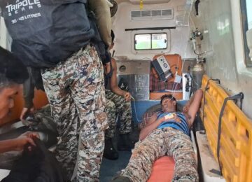 A soldier martyred in Naxalite attack