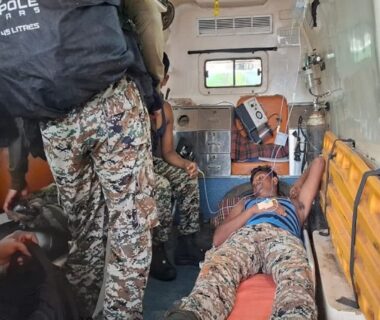 A soldier martyred in Naxalite attack
