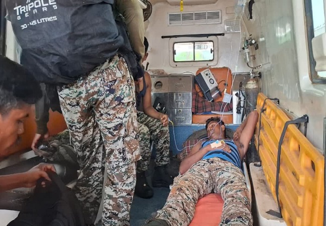 A soldier martyred in Naxalite attack