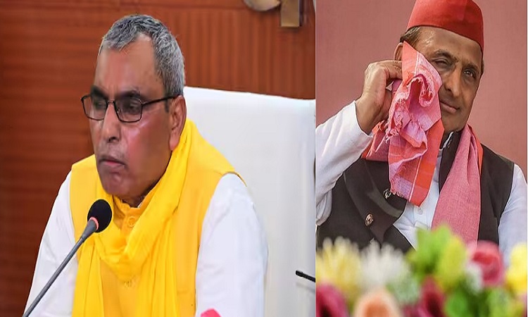 OP Rajbhar-Akhilesh Yadav
