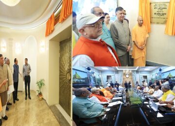 CM Yogi inaugurated the new dome of the entrance of Vidhan Bhavan