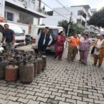 illegal gas refilling