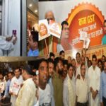 AK Sharma's interaction with traders and shopkeepers in Hazratganj
