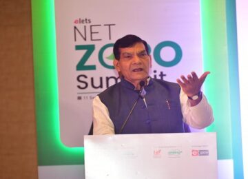 AK Sharma addressed the "Net Zero Summit" based on environment