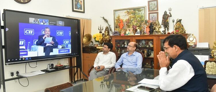 AK Sharma participated virtually in the 6th International Energy Conference
