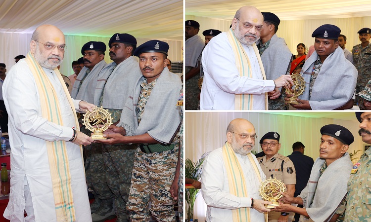 Amit Shah honored the brave soldiers of 'Operation Black Forest'