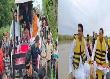 CM Dhami became an example of public service in disaster