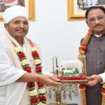 Saint Asang Dev ji met CM Vishnu Dev Sai