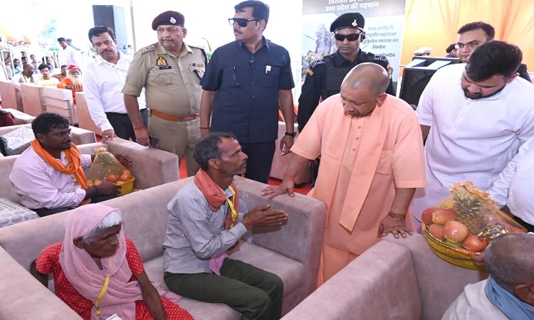 CM Yogi's visit to Bahraich