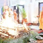 CM Yogi performed Mahanisha Puja