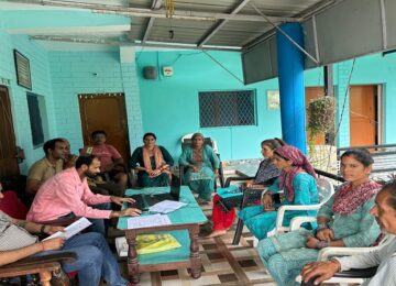 Senior officials of the departments are present in the Kandariana disaster-affected areas