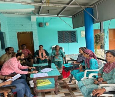 Senior officials of the departments are present in the Kandariana disaster-affected areas