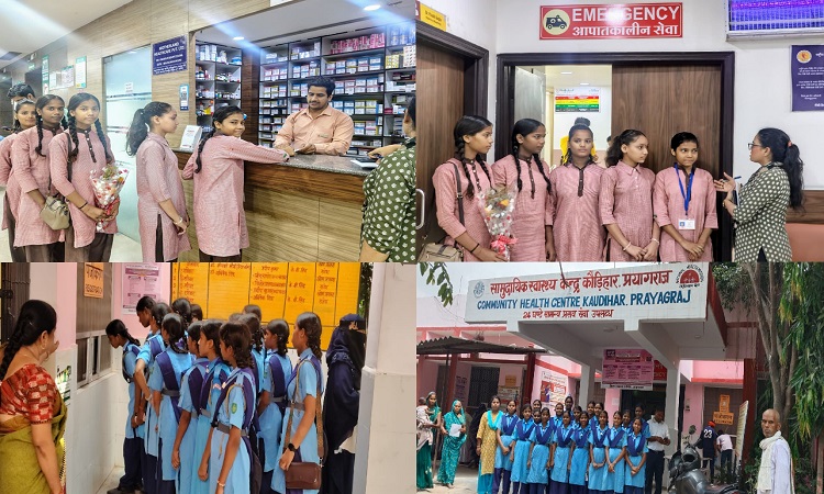 Mission Shakti 5.0: Girls visited government hospitals