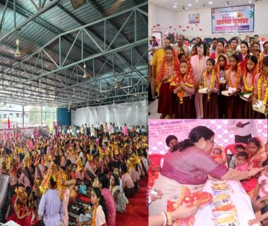 Mission Shakti 5.0: Kanya Pujan of more than 5 lakh daughters took place on Ashtami