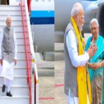 Governor and CM Yogi welcomed PM Modi on his arrival in Varanasi