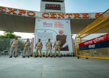 UP Police played an important role in making UPITS divine and grand.