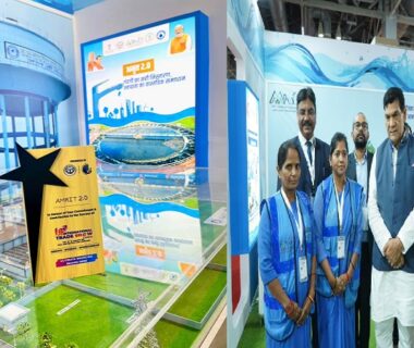 UPNEDA and AMRUT 2.0 stalls were awarded the best stall award.