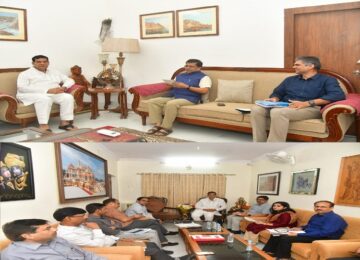 AK Sharma held a meeting regarding the preparations for Chhath festival.