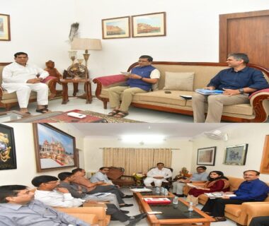 AK Sharma held a meeting regarding the preparations for Chhath festival.