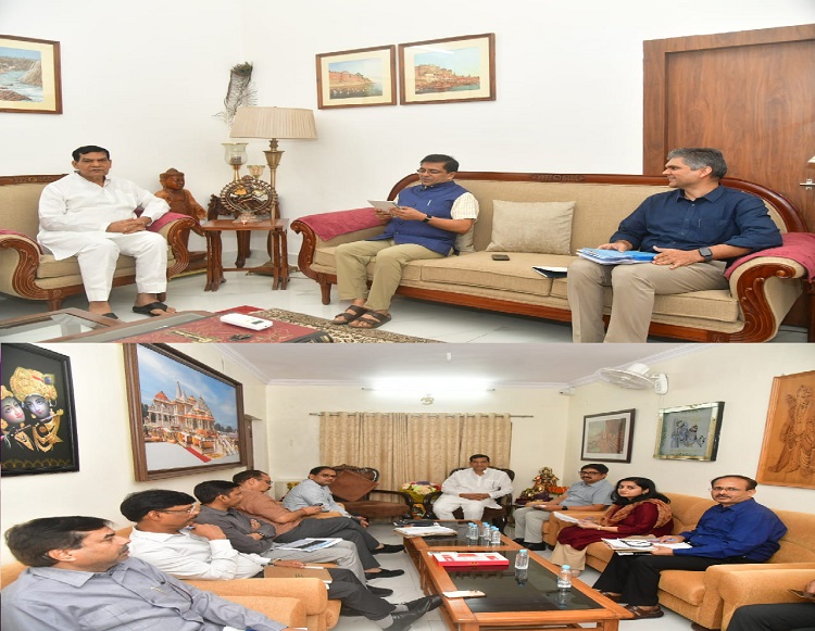 AK Sharma held a meeting regarding the preparations for Chhath festival.