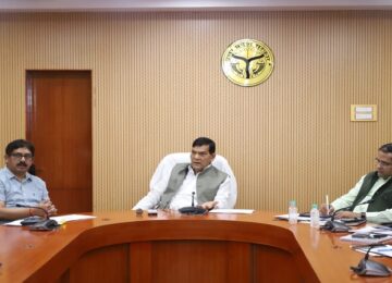 AK Sharma held a high-level review meeting.