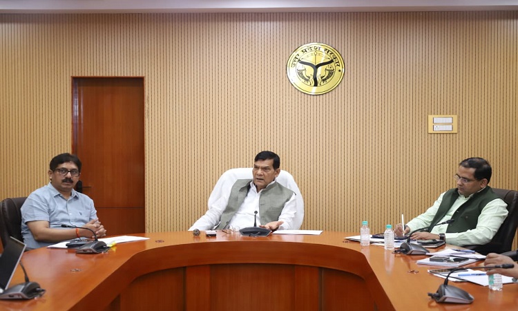 AK Sharma held a high-level review meeting.